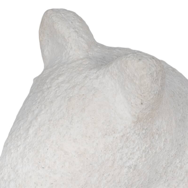Sagebrook Home Neutral Textured Horse Decorative Object