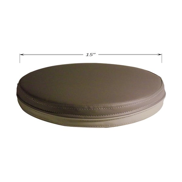 Shop Black Friday Deals On Round Leather Seat Cushion For Stool Overstock 31733956