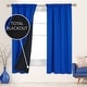 preview thumbnail 118 of 117, Deconovo 100% Full Blackout Double-Layer Rod Pocket Curtains (2 Panels)