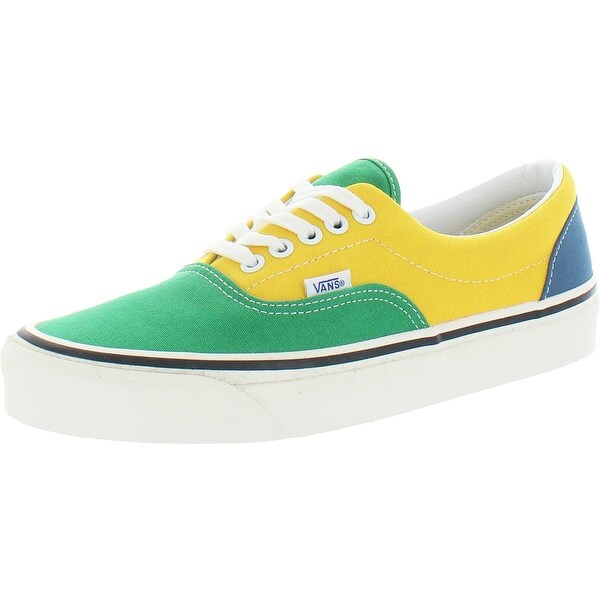 vans low top yellow