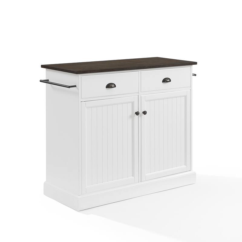 Crosley Shoreline Kitchen Island - 18"d x 40"W x 36.13"h