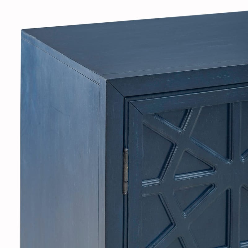 Liberty Furniture Braxton Accent Cabinet Buffet - Width 74" x Depth 17" x Height 44"