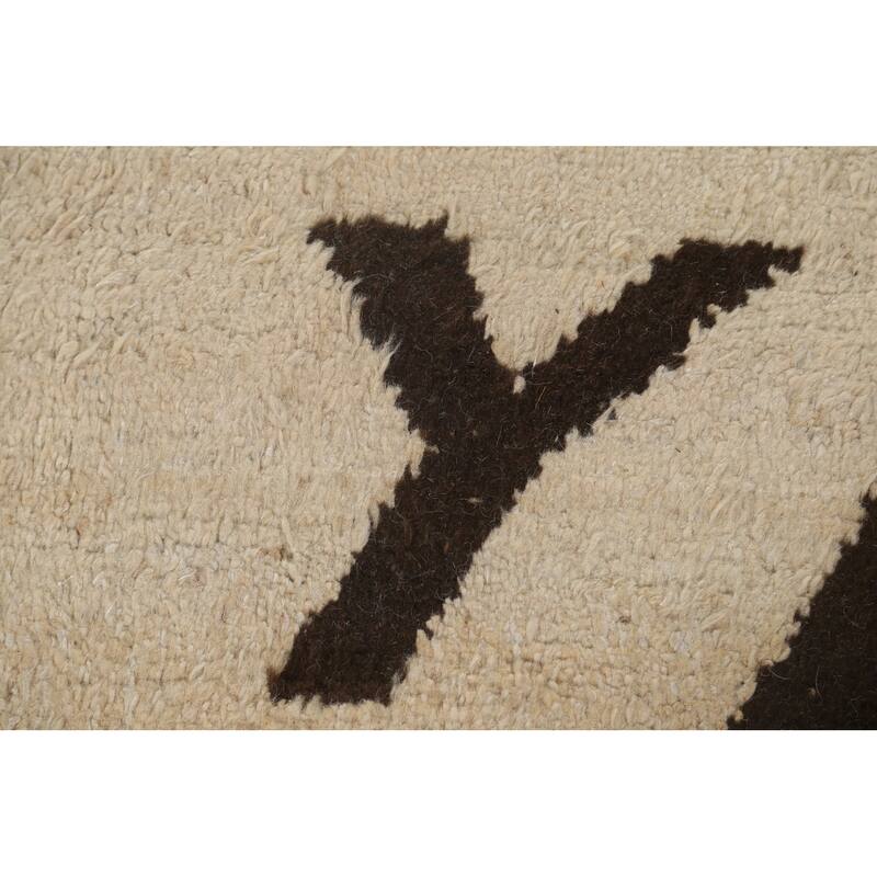 Tribal Oriental Moroccan Area Rug Wool Hand-knotted Living Room Carpet - 9'8" x 14'9"
