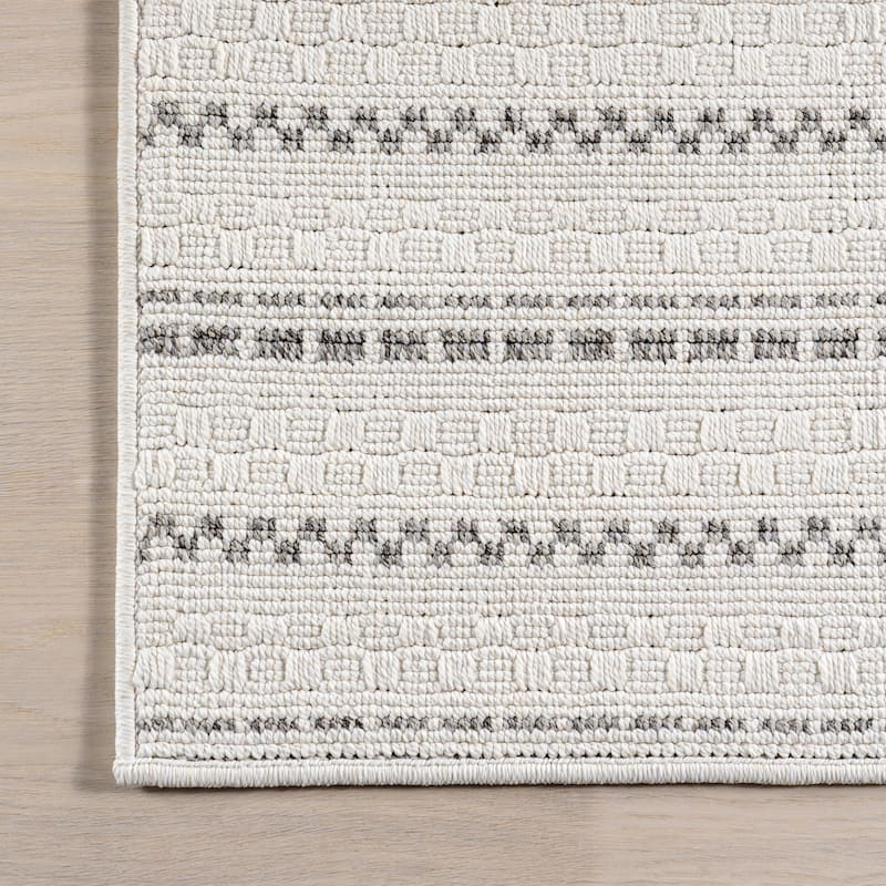 Frenshe Interiors Haylo Geometric Indoor/Outdoor Area Rug
