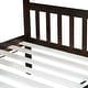 preview thumbnail 17 of 30, Rubber Wood Bunk Bed with Trundle,Convertible into 2 Twin Size Beds,Twin Over Twin Size