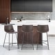 preview thumbnail 12 of 25, Poly & Bark Paxton 24" Seat Height Counter Stool (Set of 2)