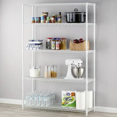 5 Tier Wire Shelf