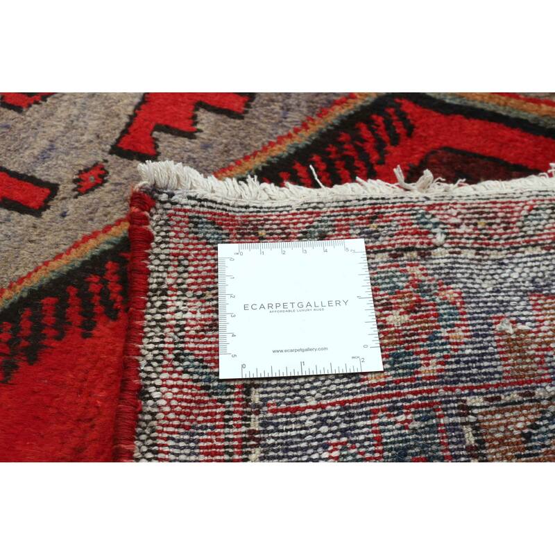 ECARPETGALLERY Hand-knotted Konya Anatolian Red Wool Rug - 4'4 x 7'1