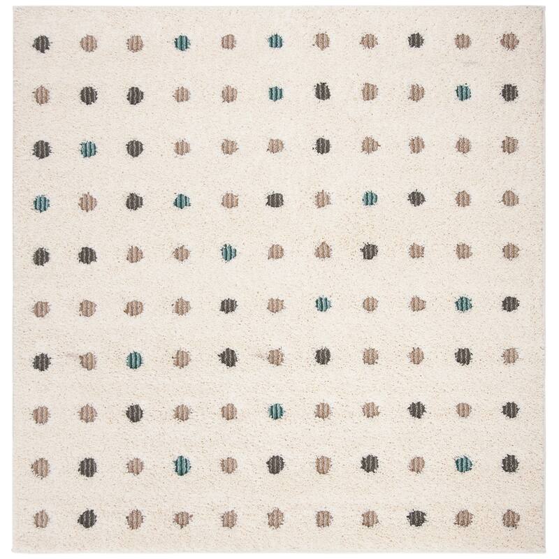 SAFAVIEH Santorini Shag Sarith Abstract 1.2-inch Thick Rug