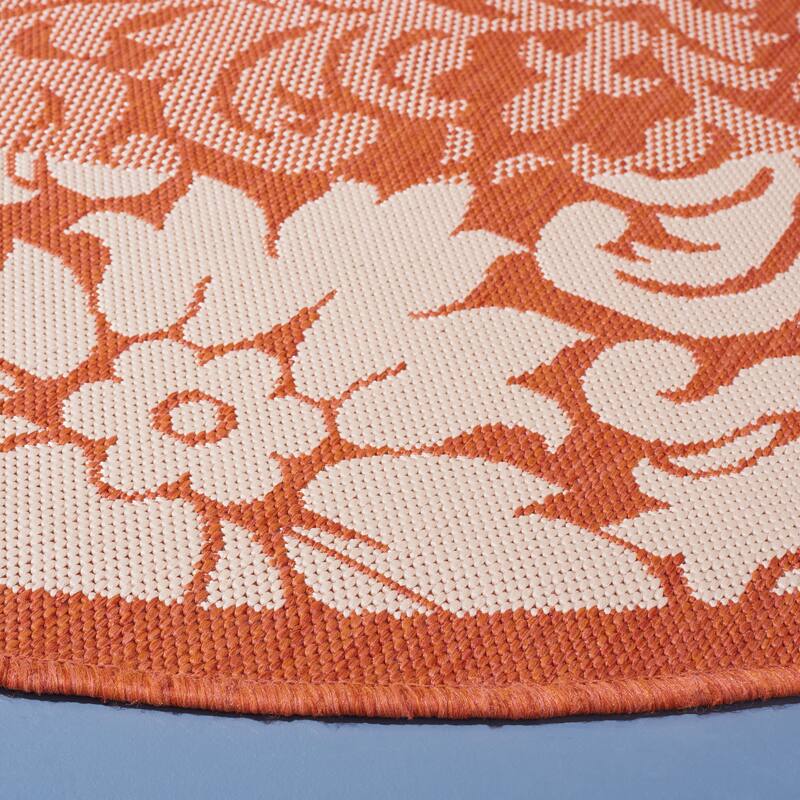 SAFAVIEH, Courtyard Foelke Indoor/ Outdoor Patio Backyard Rug