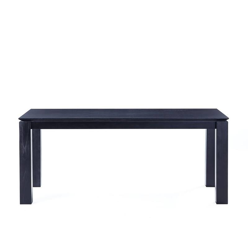Manhattan Comfort Rockaway Colbert Modern 70.86 Solid Wood Dining Set