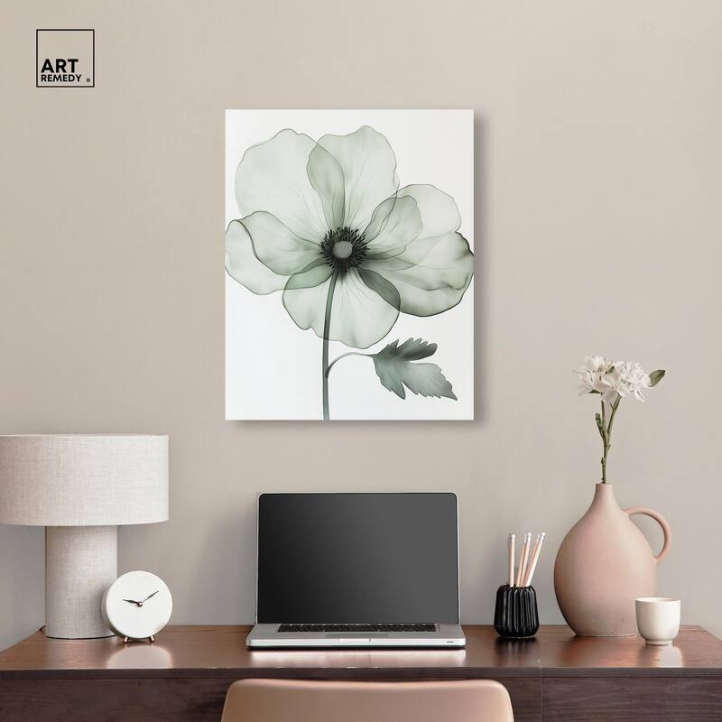 Delicate Stamen IV Canvas by Art Remedy, Gallery Wrapped