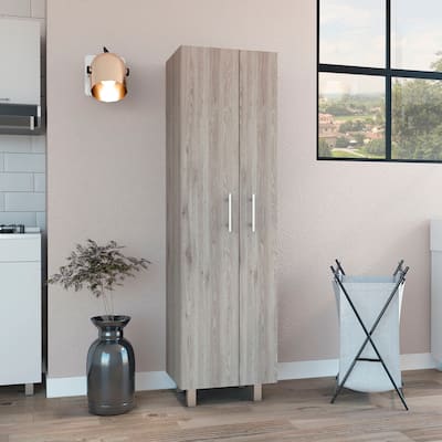 Cleaning Cabinet, Double Door Cabinet, Four Legs, Five Shelves