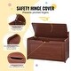 preview thumbnail 7 of 20, Multifunctional Storage Wooden Toy Storage Box with Flip-Top Lid and Safety Hinge Perfect for Any Room