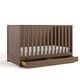 preview thumbnail 17 of 37, Graco Theo 3-in-1 Convertible Crib with Drawer Hazelnut