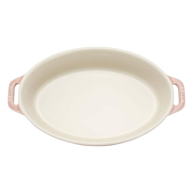 Staub Ceramic 4-pc Baking Pans Set, Casserole Dish with Lid, Brownie Pan, Pastel