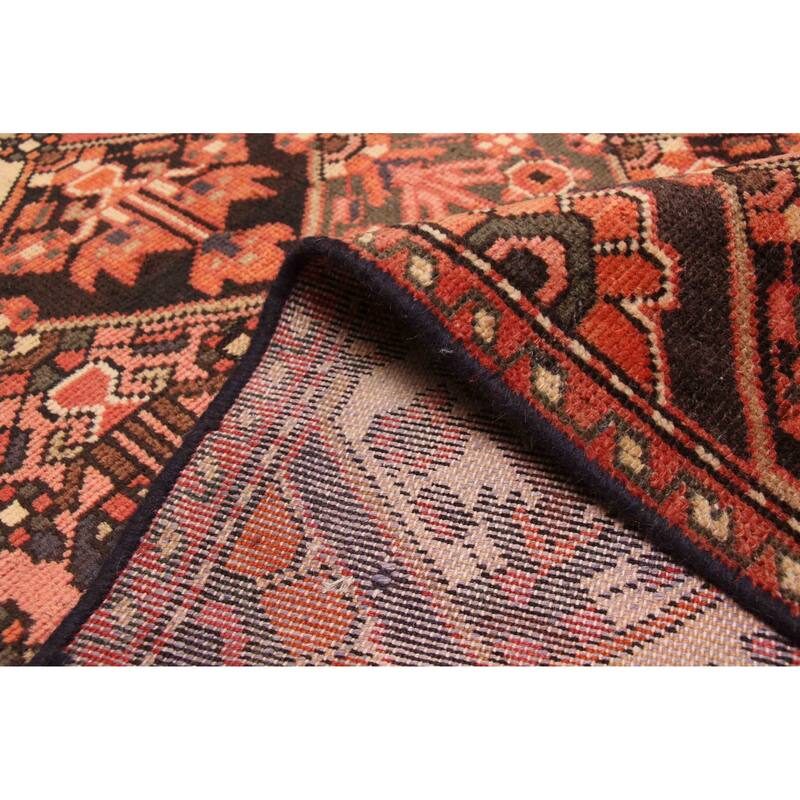 ECARPETGALLERY Hand-knotted Kayseri Vintage Dark Copper Wool Rug - 5'7 x 8'8