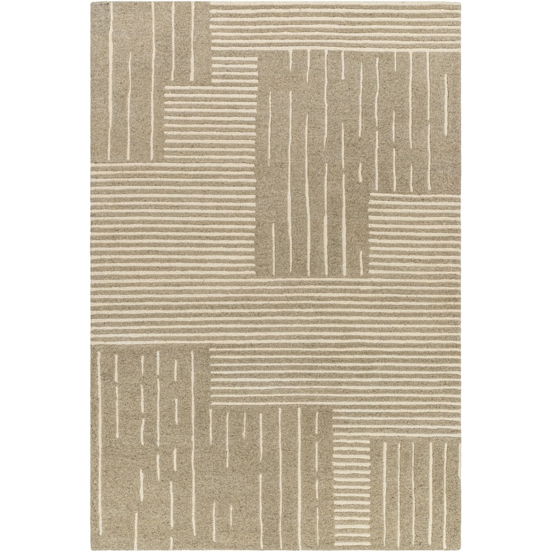 Loba Handmade Modern Wool Area Rug