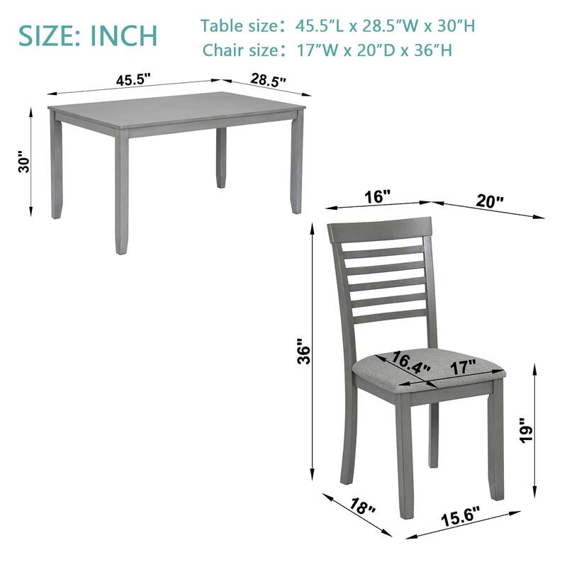 Wooden Dining Rectangular Table,Kitchen Dining Table