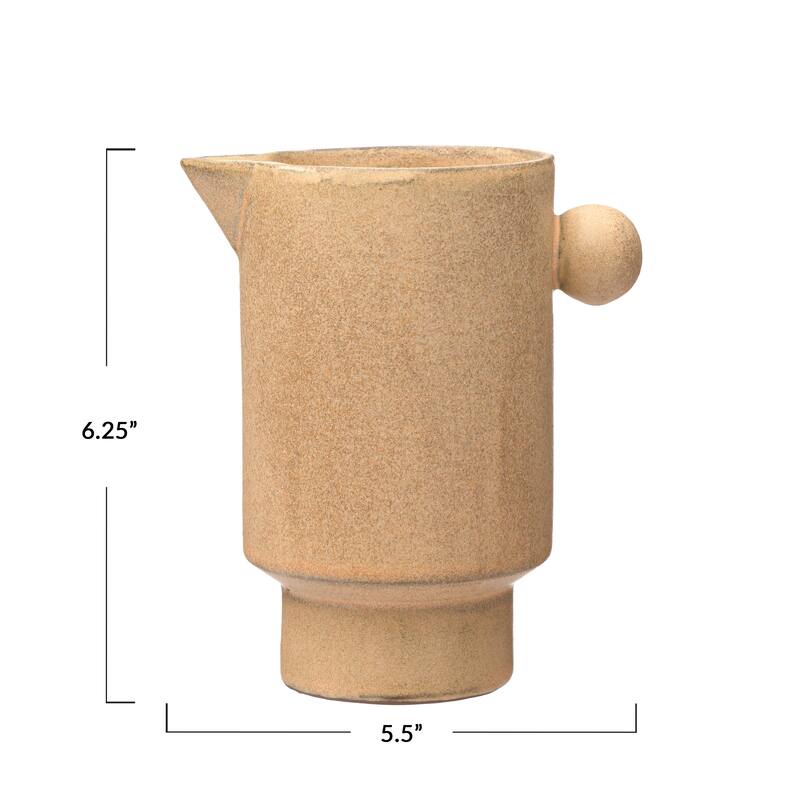 Stoneware Pitcher