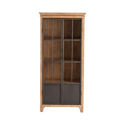 Darlington Two-Door Curio Cabinet - 32x15x68
