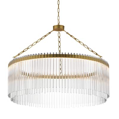 Maxim 38423CL Jolie 34" Wide LED Ring Chandelier