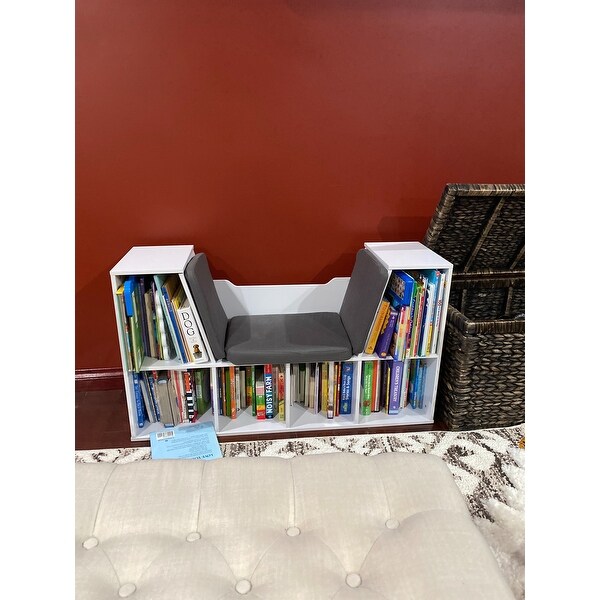 Kidkraft White Bookcase With Reading Nook N A On Sale Overstock 10238628 Most projects take anywhere from $25 to $500 to build except for the last one on the list. kidkraft white bookcase with reading