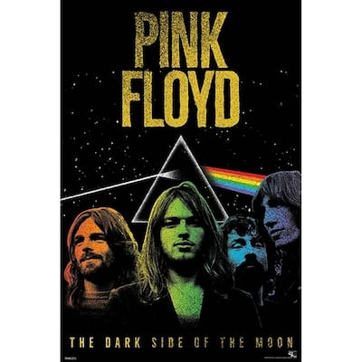 Pink Floyd - DSOTM50-Band Photo Colorful Art Poster - 24 x 36 Inch