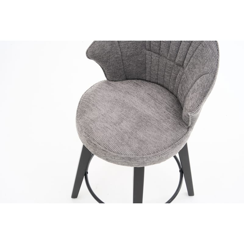 Swivel Bar Stools Side Chair Set of 2