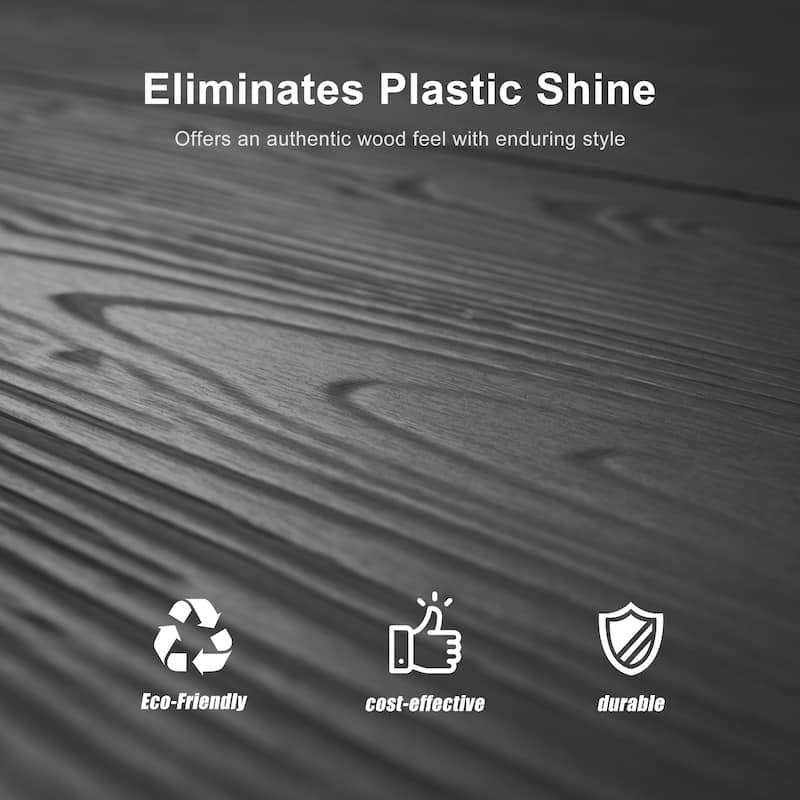 HIPS Outdoor Dining Set, Ergonomic Patio Chairs and Table(Set of 7)