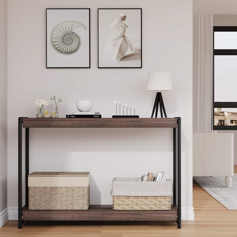 Entryway Table 39.5" Console Table with Storage
