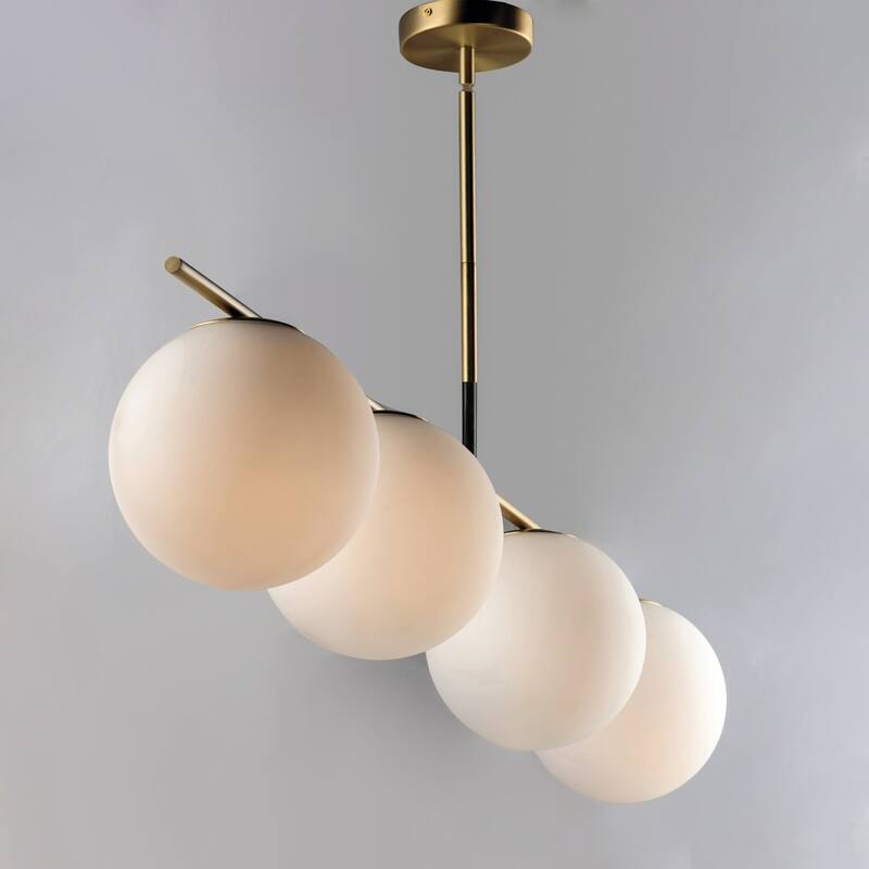 Maxim Vesper 4 Light 48" Wide Linear Chandelier