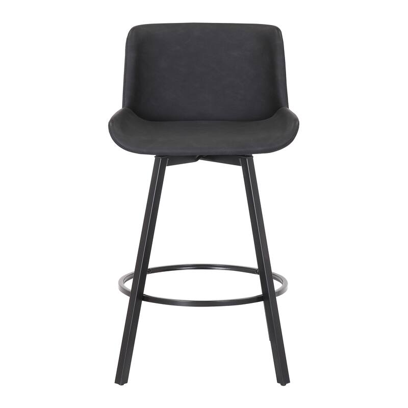 Modern 26" Counter Stool with Swivel, Set of 4