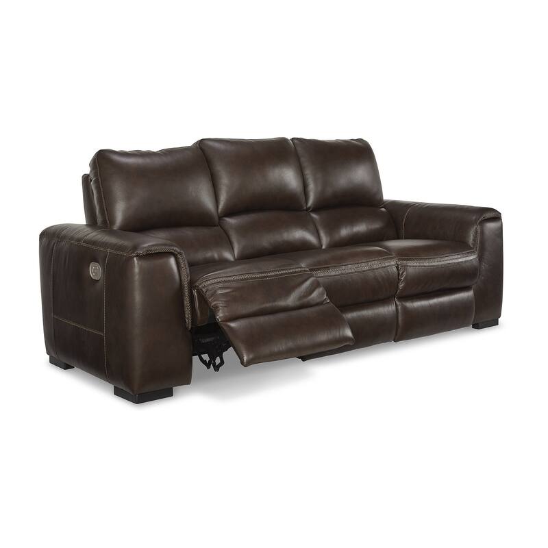Signature Design by Ashley Alessandro Power Reclining Sofa with Adjustable Headrest - 95"W x 40"D x 41"H