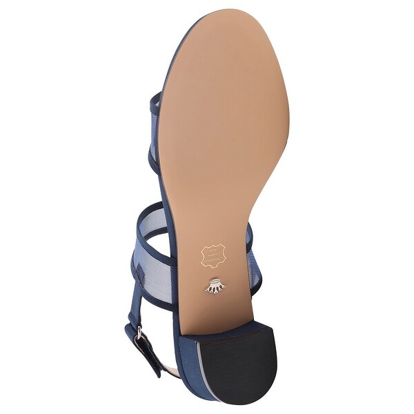 nina ganice mesh strap sandal