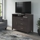 preview thumbnail 22 of 39, Somerset Tall TV Stand with Storage by Bush Furniture Storm Gray