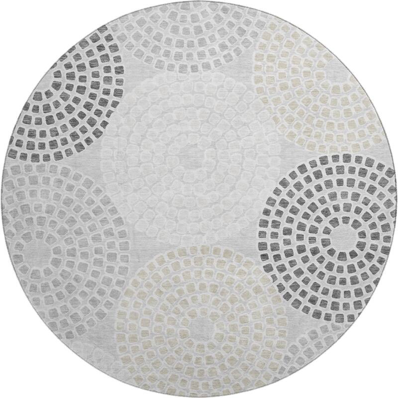 Premium Washable Super Soft Mosaic Colosseum Mayfield Rug