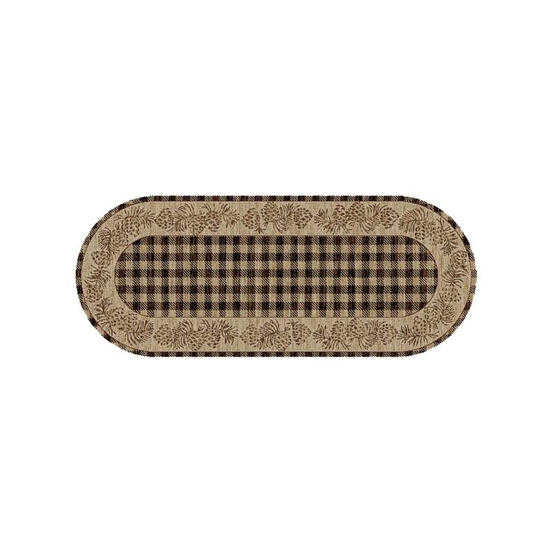 American Destination Long Branch Lodge Area Rug - 2'2"x5'3" - Brown