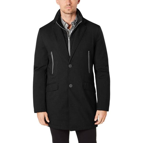 Shop Tommy Hilfiger Mens Robert Car Coat Winter Cold Weather