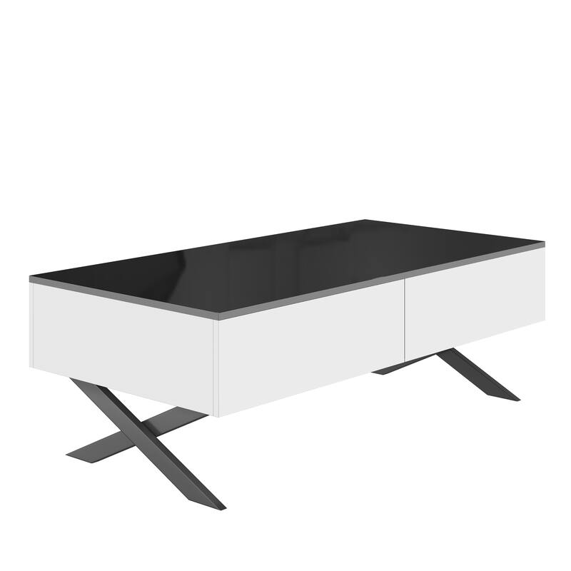 Rectangular Mirror Coffee Table