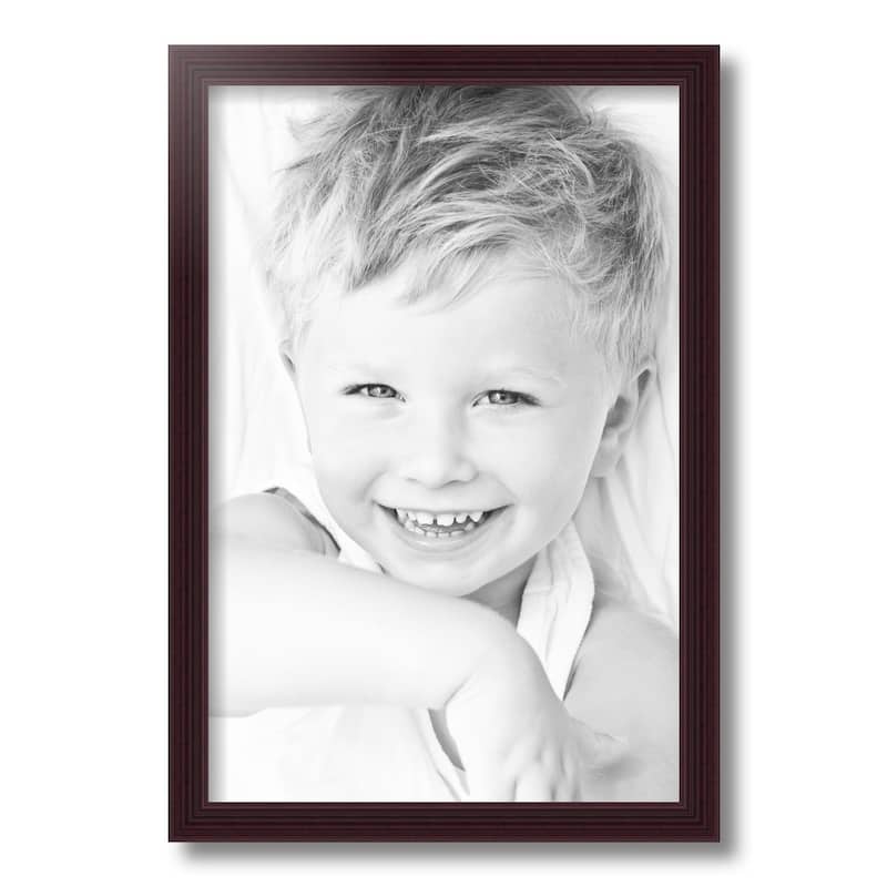 ArtToFrames Classic Waves 12x18 Inch Picture Frame, 1.00 Inch Wood Poster Frame Available in Multiple Colors (60823-12x18)