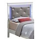 preview thumbnail 2 of 10, Charming Twin Bed with Stylish Accents for a Dreamy Bedroom