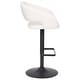 preview thumbnail 122 of 178, Vinyl Adjustable Height Barstool with Rounded Mid-Back