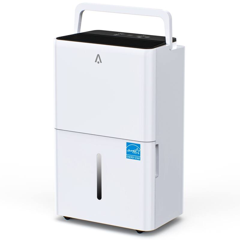 50 Pints Dehumidifier for 4500 Sq.Ft Room with Drain Hose and Water Tank - White