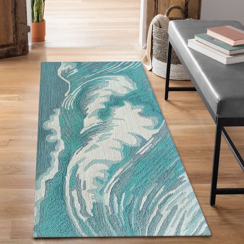 Liora Manne Capri Wave Indoor/Outdoor Area Rug