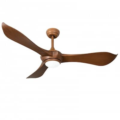52 Inch Ceiling Fan with Light Reversible DC Motor - 52-inch
