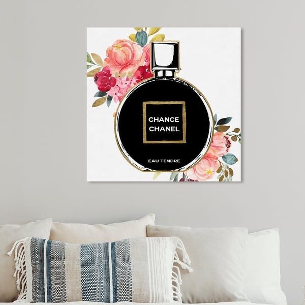 Flowers Chanel Perfume Wall Art