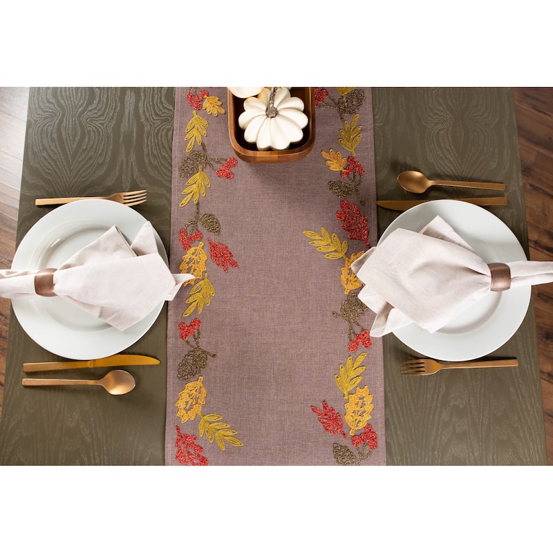 Autumn Wheat Table Runner - 14x72"