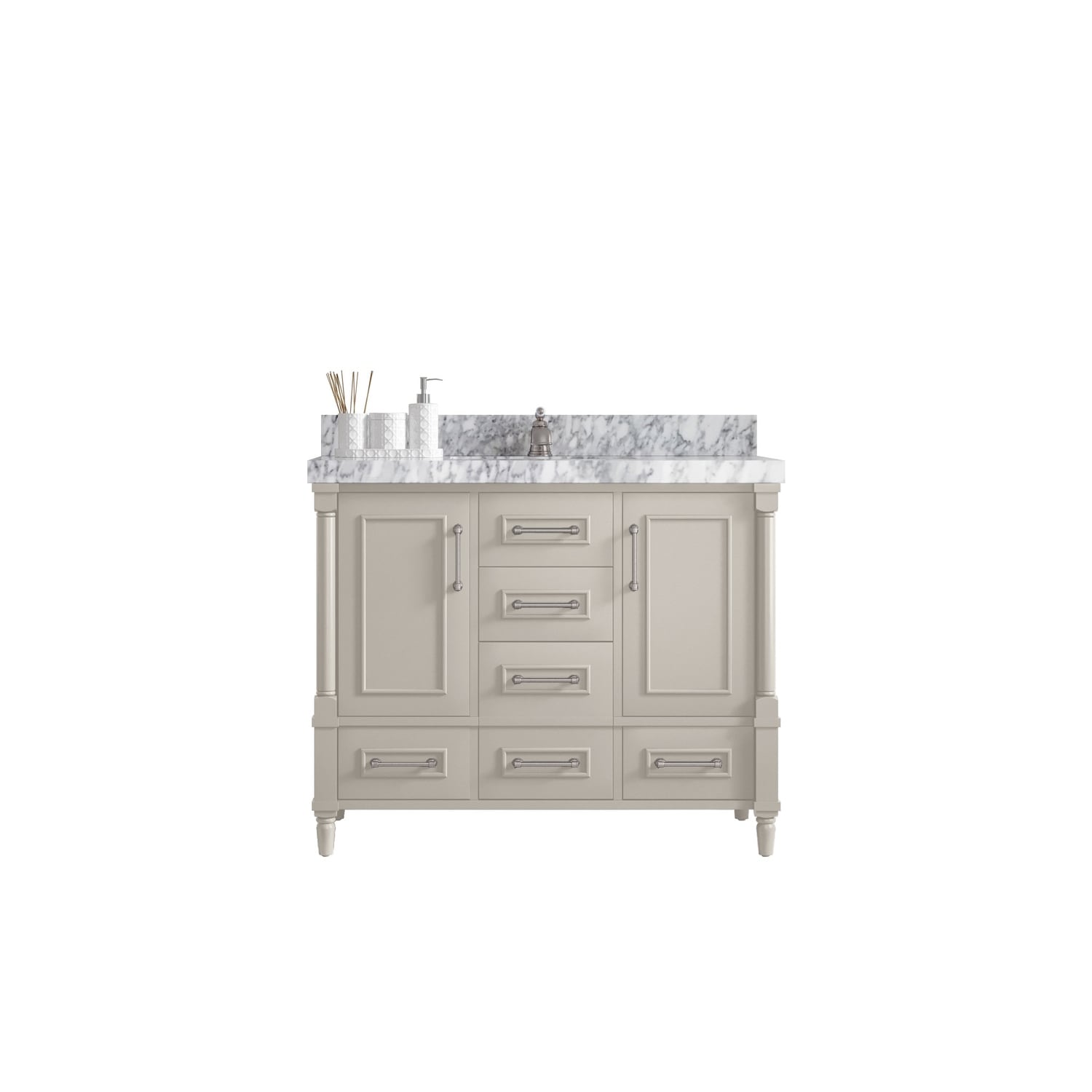 Willow Collections 42 in. W x 22 in. D Aberdeen Single Bowl Sink Bathroom Vanity with Countertop
