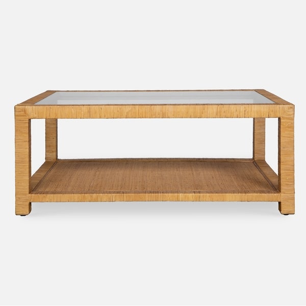 slide 2 of 4, Uttermost Kensing Natural Coffee Table